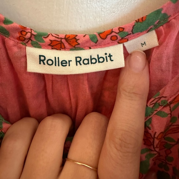 Roller Rabbit Rhody Dakota Silk Blend Maxi Sz M - Picture 12 of 12